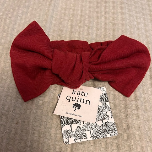 Lot of 3 infant hats/bow . Kate Quinn. Nicole Miller. NB and Size S - Picture 2 of 6